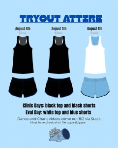 Fall Tryout Information 2025